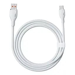 Кабель Baseus Pudding Series Fast Charging Cable USB to Type-C 100W 1.2m P10355703221-00 White - мініатюра 3