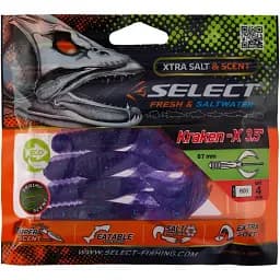 Силікон Select Kraken-X 3.5" #800 (4 шт/уп) - мініатюра 2