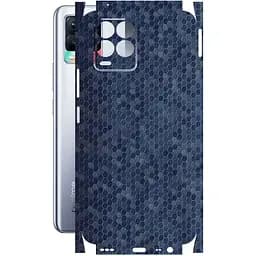 Захисна плівка StatusSKIN для Realme 8 Pro Корпус Вініл Соти сині