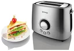 Тостер T 1000 E (TA1018A-GS) Gorenje teh0021548 - мініатюра 3