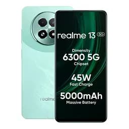 Смартфон Realme 13 5G 12/256 GB (RMX3951) NFC зелений (Speed Green) - мініатюра 3