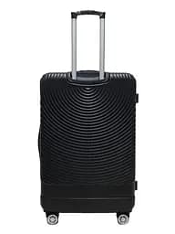 Валіза велика L ABS-пластик Worldline Airtex 652 78×52×34см 128л Чорний - мініатюра 3