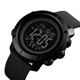 Наручний годинник чоловічий 1426BKBK All Black Skmei acs0030748 - мініатюра 4