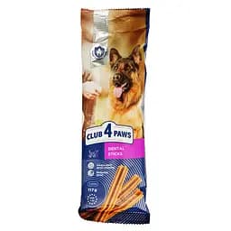 Лакомство для собак Club 4 Paws Dental Sticks крупные породы 117 г