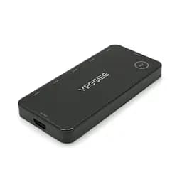 HDMI свіч Veggieg V-HD05 4kx2k, 5x1 портів, з USB-кабелем і пультом дистанційного керування, Black, Blister - мініатюра 3