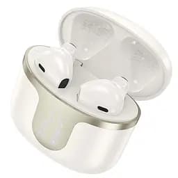 Навушники бездротові Hoco EQ7 Snowflake true wireless BT headset білі - мініатюра 2