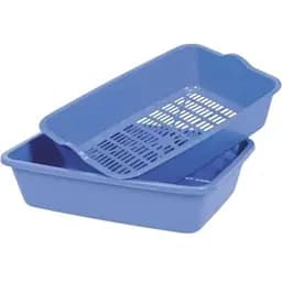 Туалет Природа Барсик с сеткой для кошек 40х30х11 см