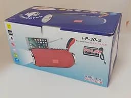 Портативна колонка FP-30-S із сонячною панеллю та ліхтарем - мініатюра 5