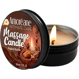Массажная свеча Amoreane с ароматом Сладкое пралине 30 мл