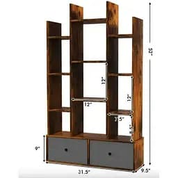 Стелаж Costway Drawer в стилі Loft - мініатюра 5