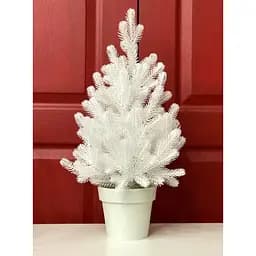 Ялинка Hvoya Traditional лита в горщику 50 см біла новинка