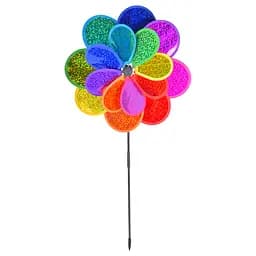 Вітрячок V2208 "Квітка 39 см" у пакеті, 1 колір (6938357522088)