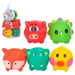 Набор игрушек для купания Bambi Животные 5 шт. MD1060