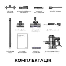 Акумуляторний пилосос Mova S7 Ultra (V2590E) - мініатюра 3