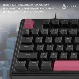 Клавіатура Ajazz AK980 Red switches Black Red (AK980-R-BR) - мініатюра 9