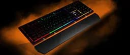 Клавіатура ігрова мембранно-механічна AOC GK200 Gaming RGB райдужна підсвітка (GK200D32R) - мініатюра 4