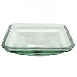 Умивальник скляний Kraus Single-Tone GVS-930-19MM, Прозорий