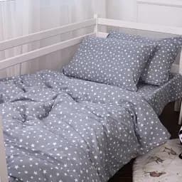 Підковдра MirSon Фланель 012 Grey Stars 110х140 см (2200009653230) - мініатюра 5