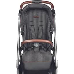 Коляска Peg-Perego Veloce 500, 2 в 1, вишукано-коричнева зі смужкою (PACK-VEL2100000003) - мініатюра 3