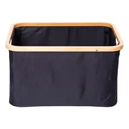 Органайзер для зберігання речей Yiwu HP-41-19 текстильний з бамбуковою рамою 45х35х24 см 