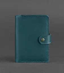 Кожаная обложка для паспорта 3.0 зеленая