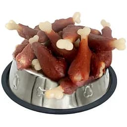 М'яка качина гомілка Lucky star з кальцієвою кісткою в тубі 7 см 250 г