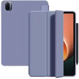 Чехол-книжка DK для Xiaomi Pad 5 / 5 Pro 11" экокожа/силикон Smart Case lavender grey