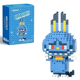 Дитячий конструктор Bricks Зайчик Лабубу блакитний на 150 деталей (2008)