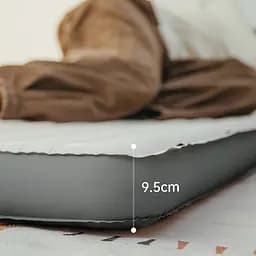 Матрац надувний Naturehike (CNK2450WS034) 9.5см - одномісний - 198х68 - коричневий - мініатюра 6
