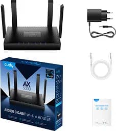 Маршрутизатор Cudy WR3000_EU V1.0, AX3000 Gigabit Wi-Fi 6 Mesh Router - мініатюра 5
