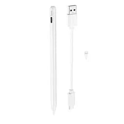 Стилус Hoco Smooth series magnetic rechargeable capacitive pen for Pad GM107 - мініатюра 2
