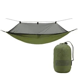 Гамак туристический Grand Canyon Bass Mosquito Hammock с москитной сеткой 320x150 см до 150 кг оливковый