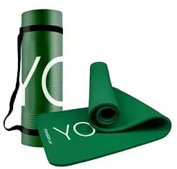 Коврик для йоги и фитнеса PowerPlay 4151 NBR Performance Mat Зеленый (183x61x1.5) (PP_4151_Green)