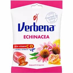 Льодяники Verbena з ехінацеєю, медом, лимоном та вітамінами C і D