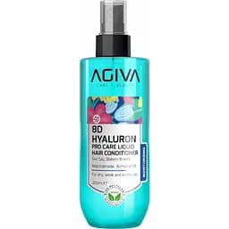 Рідкий кондиціонер Agiva 8D Hyaluron Pro Care Liquıd Hair Conditioner зволожувальний 200 мл