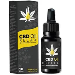 Канабідіол CBD OkPharma Олія Релакс 500 мг по 10 мл у флаконі з піпеткою 40 доз
