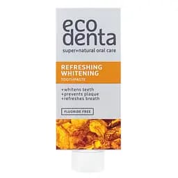Зубная паста Ecodenta Mini с экстрактом янтаря освежающая отбеливающая 10 мл