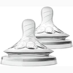 Соска силіконова Philips Avent Natural 1+ міс, 2 шт. (SCF042/27)