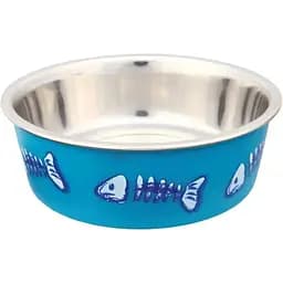 Миска для котів Trixie металева з пластиковим покриттям 0.25 л 12 см в асортименті 1 шт. (25270) - мініатюра 3