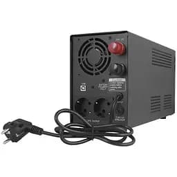 Джерело безперебійного живлення Powercom INF-1500, Lin.int., AVR, 2 х евро, USB, металл (00210203) - мініатюра 2