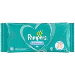 Детские влажные салфетки Pampers Fresh Clean, 52 шт