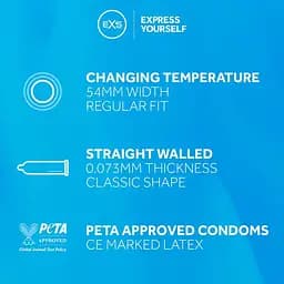 Презервативи EXS Warming (зігріваючі, 1 шт.) - мініатюра 2
