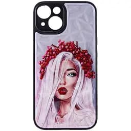 Чохол Epik TPU+PC Prisma Ladies для Apple iPhone 14, 6.1 Ukrainian Girl