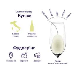 Вино ігристе Gran Baron Cava Semi-seco DO 11.5% біле напівсухе 2.25 л (3 шт. х 0.75 л) - мініатюра 4