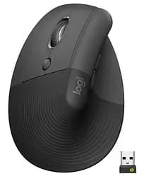 Беспроводная мышь Logitech Lift Left Vertical Ergonomic Mouse Wireless/Bluetooth Graphite (910-006474)