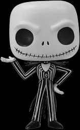 Фігурка Funko Pop Фанко Поп Кошмар перед різдвом Джек Jack The Nightmare Before Christmas 10 см NBС JS 15 - мініатюра 2