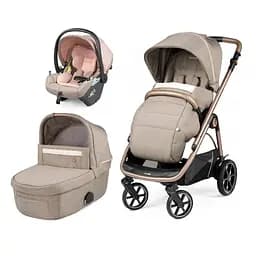 Коляска Peg-Perego Veloce Mon Amour Lounge, 3в1, сіра (PACK-VEL31LG000001)