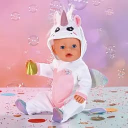 Одяг для ляльки Baby Born Комбінезон єдинорога 43 см (832936) - мініатюра 5