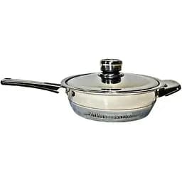 Кастрюля ZP International ZP-105 из нержавеющей стали с крышкой 24.0 x 7.0 см 3.2 л