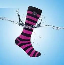 Высокие водонепроницаемые носки Dexshell Longlite (Розовые) S (36-38)